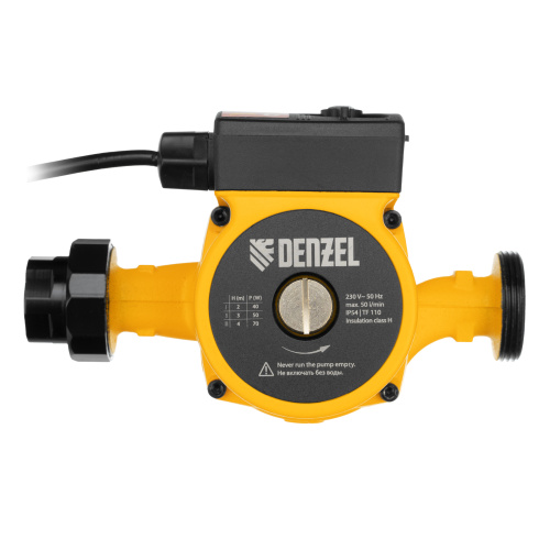 Циркуляционный насос CP25-4, напор 4 м, 50 л/мин, 1 м кабель, монт. длина 180 мм Denzel по ценам производителя в Екатеринбурге с доставкой по всей России