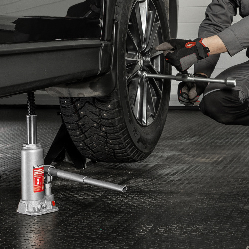 Домкрат гидравлический бутылочный, 3 т, высота подъема 194-372 мм Matrix по ценам производителя в Екатеринбурге с доставкой по всей России