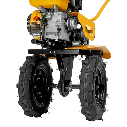 Мотоблок DPT-270S, 7 л.с., ремен.сцеп, фрез 3х4, ШОМ, передачи 2В/1Н Denzel по ценам производителя в Екатеринбурге с доставкой по всей России