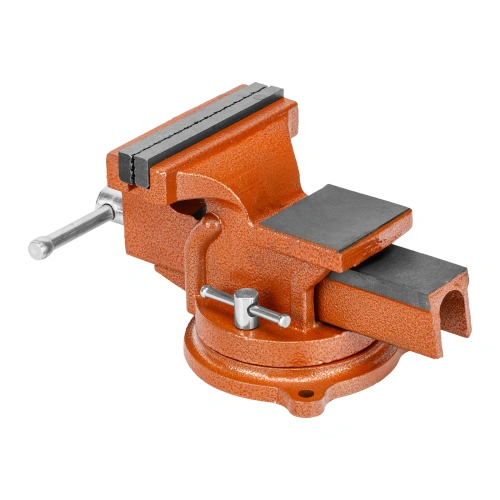 Тиски слесарные, 125 мм, поворотные, с наковальней Sparta по ценам производителя в Екатеринбурге с доставкой по всей России