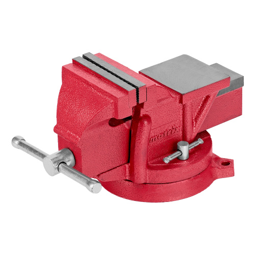 Тиски слесарные, 100 мм, поворотные, с наковальней Matrix по ценам производителя в Екатеринбурге с доставкой по всей России