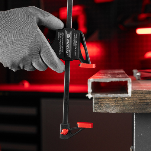 Струбцина универсальная, быстрозажимная, F-образная, 450 х 565 х 45 мм, пластиковый корпус Matrix по ценам производителя в Екатеринбурге с доставкой по всей России