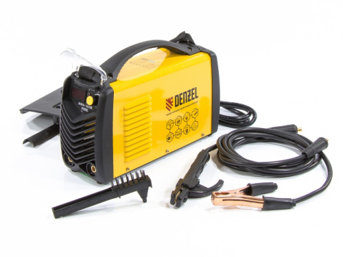 Аппарат инверторный дуговой сварки ММА-160ID, 160 А, ПВР 60%, диаметр электрода 1.6-3.2 мм, провод 2 м Denzel по ценам производителя в Екатеринбурге с доставкой по всей России