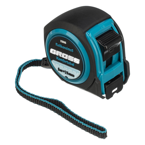 Рулетка Komfortabel 5 м х 25 мм,обрезиненный корпус Gross по ценам производителя в Екатеринбурге с доставкой по всей России