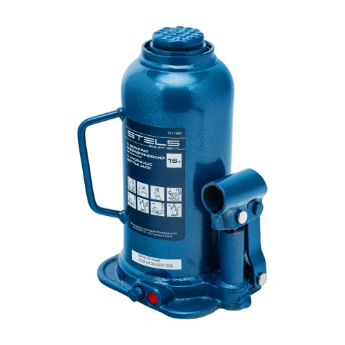 Домкрат гидравлический бутылочный, 16 т, h подъема 227-457 мм Stels по ценам производителя в Екатеринбурге с доставкой по всей России