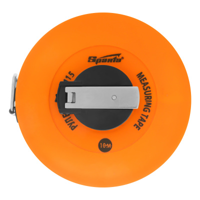 Рулетка геодезическая, 10 м х 12,5 мм, лента ПВХ, закрытый круглый корпус Sparta по ценам производителя в Екатеринбурге с доставкой по всей России