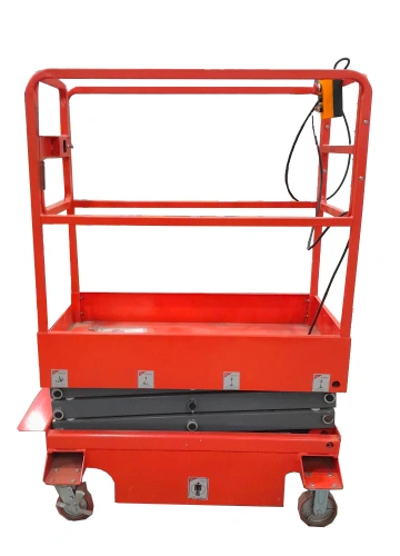 Подъемник ножничный передвижной 240 кг 3/5 м TOR GTJY DC аккумуляторный по ценам производителя в Екатеринбурге с доставкой по всей России