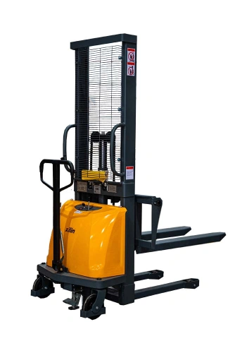 Штабелер гидравлический с электроподъемом 1,5 т 1,6 м XILIN CDD15B-E с раздвижными вилами по ценам производителя в Екатеринбурге с доставкой по всей России