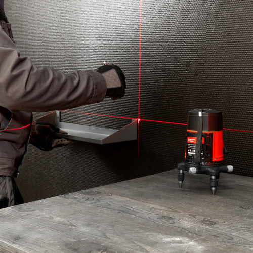 Лазерный уровень CRX-30R, 30 м, красный луч, батарейки, резьба 5/8" MTX по ценам производителя в Екатеринбурге с доставкой по всей России