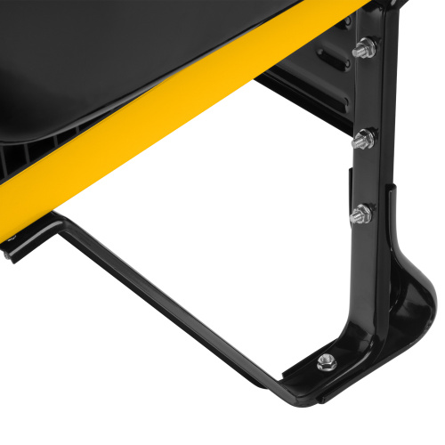 Тачка строительная, усиленная, объем 140 л, 250 кг, двухколесная, колесо 15х6.00-6 Denzel по ценам производителя в Екатеринбурге с доставкой по всей России