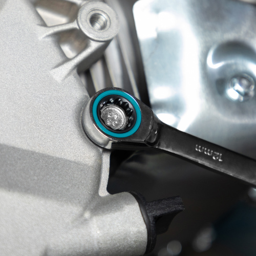 Набор ключей комбинированных с трещоткой, 8-19 мм, 7 шт, CrV Gross по ценам производителя в Екатеринбурге с доставкой по всей России