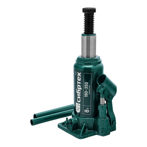 Домкрат гидравлический бутылочный, 8 т, 180-350 мм Сибртех по ценам производителя в Екатеринбурге с доставкой по всей России