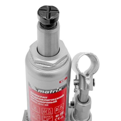 Домкрат гидравлический бутылочный, 2 т, h подъема 158-308 мм Matrix по ценам производителя в Екатеринбурге с доставкой по всей России