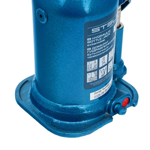 Домкрат гидравлический бутылочный телескопический, 8 т, подъем 180-410 мм Stels по ценам производителя в Екатеринбурге с доставкой по всей России