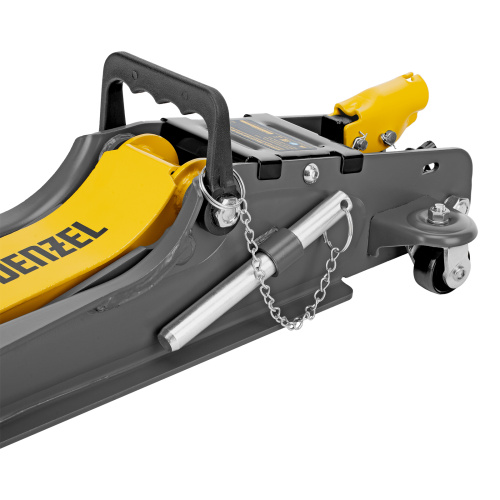 Домкрат гидравлический подкатной с фиксатором, 2,5 т, 85-385 мм Denzel по ценам производителя в Екатеринбурге с доставкой по всей России