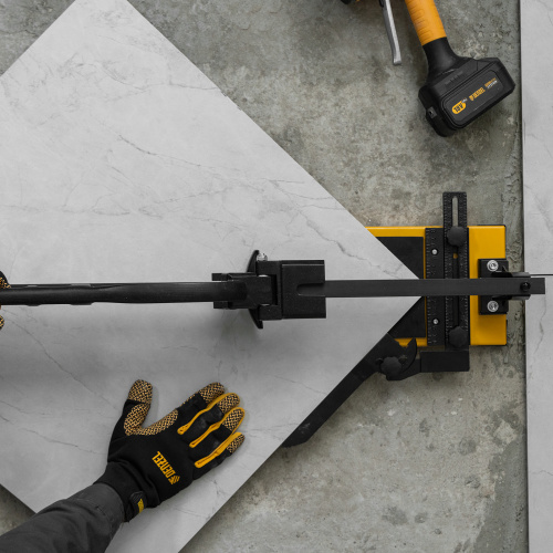 Плиткорез рельсовый 1200х16мм, каретка на подш., стальная станина, усил. рукоятка-пенал Denzel по ценам производителя в Екатеринбурге с доставкой по всей России