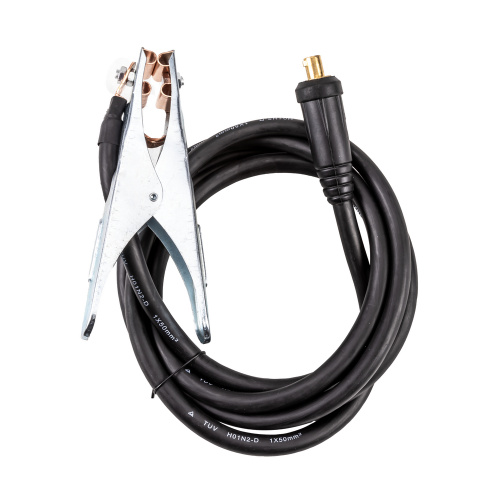 Кабель сварочный_Клемма 500А_Вилка 35-50, сеч. 50 мм2, 3 м по ценам производителя в Екатеринбурге с доставкой по всей России