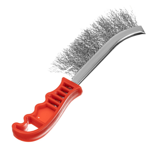 Щетка металлическая фосфатированная, пластиковая ручка Matrix по ценам производителя в Екатеринбурге с доставкой по всей России