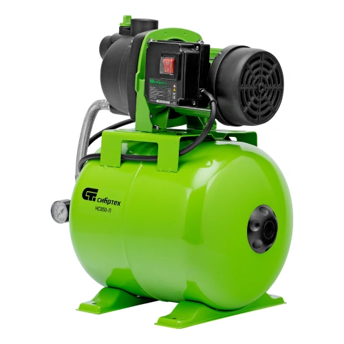 Насосная станция НС850-П, 850 Вт, напор 42 м, 3500 л/ч, ресивер 19 л Сибртех по ценам производителя в Екатеринбурге с доставкой по всей России