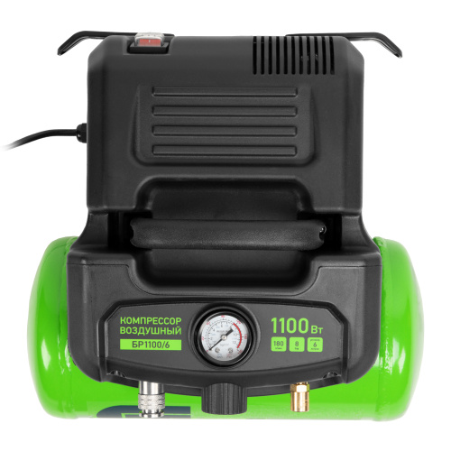 Компрессор воздушный безмаслянный BL 1100/6 1100Вт, ресивер 6 литров, 180 л/мин Сибртех по ценам производителя в Екатеринбурге с доставкой по всей России