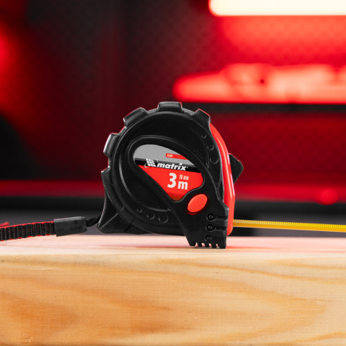 Рулетка Status Magnet 3 fixations,3 м х 16 мм,обрезиненный корпус,зацеп с магнитом Matrix по ценам производителя в Екатеринбурге с доставкой по всей России
