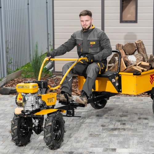 Мотоблок DPT-170S, 7 л.с., ремен.сцеп, фрез 3х4, ШОМ, передачи 2В/1Н Denzel по ценам производителя в Екатеринбурге с доставкой по всей России