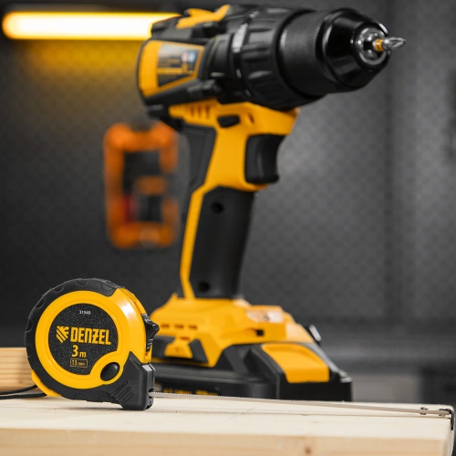 Рулетка 3м х 13мм, двухкомп. корпус, кнопка-пауза Denzel по ценам производителя в Екатеринбурге с доставкой по всей России