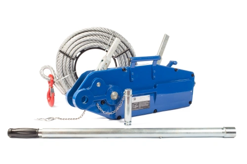 Лебедка рычажная тросовая TOR МТМ 1600 1,6 т L=20м (стальной корпус) по ценам производителя в Екатеринбурге с доставкой по всей России