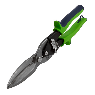 Ножницы по металлу, удлиненные, 285 мм, пряморежущие, двухкомпонентные обрезиненные рукоятки Сибртех по ценам производителя в Екатеринбурге с доставкой по всей России