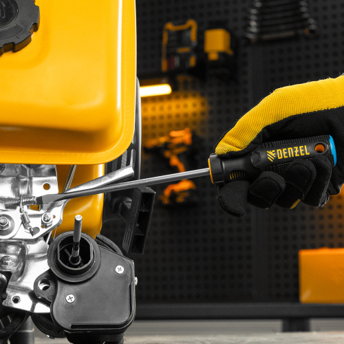 Отвертка, SL6x150 мм, S2, 3к рукоятка Denzel по ценам производителя в Екатеринбурге с доставкой по всей России