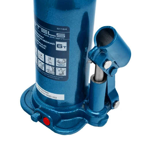 Домкрат гидравлический бутылочный, 6 т, h подъема 207-404 мм Stels по ценам производителя в Екатеринбурге с доставкой по всей России