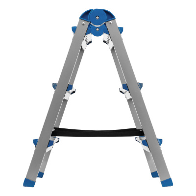 Стремянка двухсторонняя 3 ступени, сталь профиль, стальные ступени, Сибртех по ценам производителя в Екатеринбурге с доставкой по всей России
