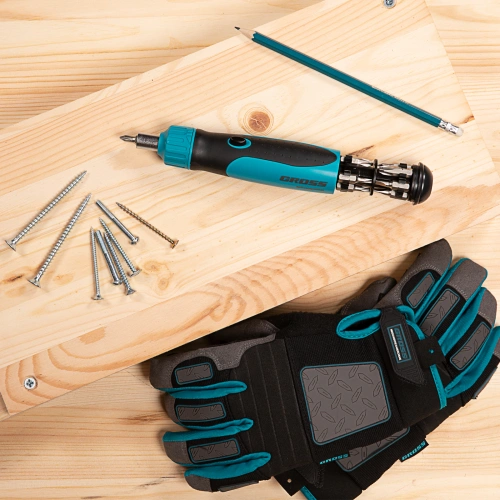 Отвертка реверсивная, механизм SmartPush 12 шт, S2 Gross по ценам производителя в Екатеринбурге с доставкой по всей России