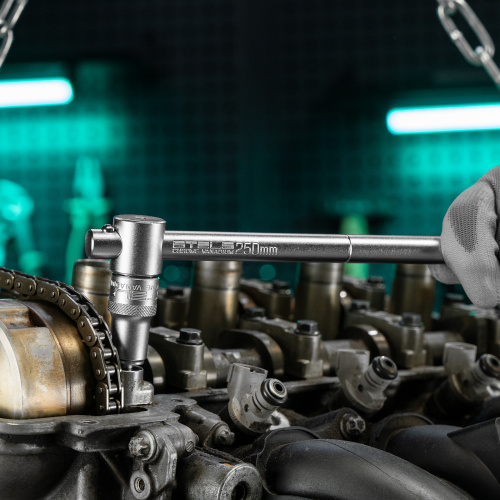 Набор торцевых головок с трещоткой 1/2", 24 предмета Stels по ценам производителя в Екатеринбурге с доставкой по всей России