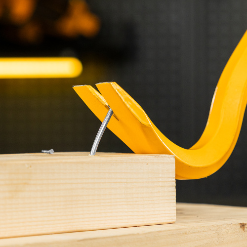 Лом-гвоздодер, 900 мм, шестигранный 19 мм, окрашенный, сталь 65 Denzel по ценам производителя в Екатеринбурге с доставкой по всей России