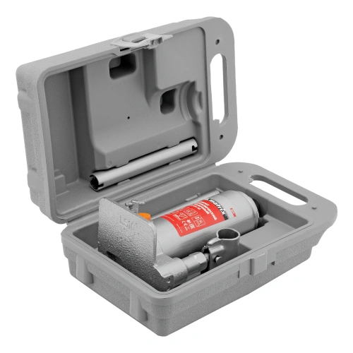 Домкрат гидравлический бутылочный, 4 т, h подъема 194-372 мм, в пластиковом кейсе Matrix по ценам производителя в Екатеринбурге с доставкой по всей России