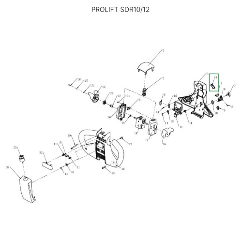 Индикатор зарядки для штабелеров SDR 1-1,2 т, SDR1635, SD15, SD15L, SK15 по ценам производителя в Екатеринбурге с доставкой по всей России