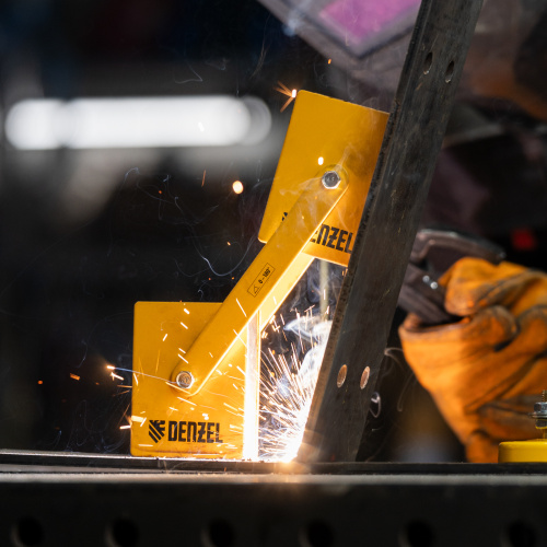 Фиксатор магнитный регулируемый для сварочных работ усилие 50 LB Denzel по ценам производителя в Екатеринбурге с доставкой по всей России