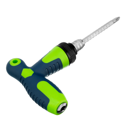 Отвертка реверсивная Т-образная комбинированная PH2/SL6, CrV Сибртех по ценам производителя в Екатеринбурге с доставкой по всей России