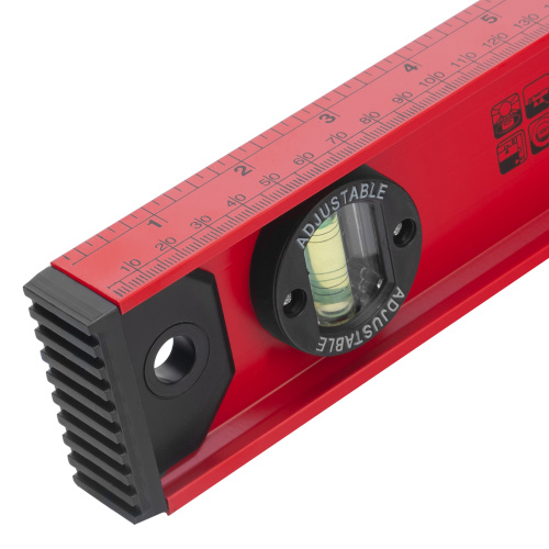 Уровень алюминиевый "Рельс", 800 мм, 3 глазка, усиленный Matrix по ценам производителя в Екатеринбурге с доставкой по всей России