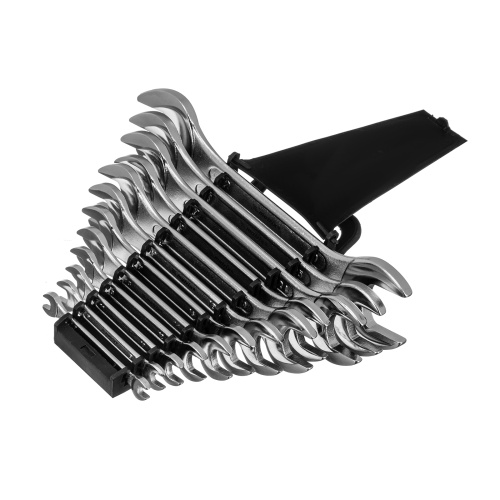 Набор ключей рожковых, 6 х 32 мм, 12 шт., CrV, хромированные Matrix по ценам производителя в Екатеринбурге с доставкой по всей России