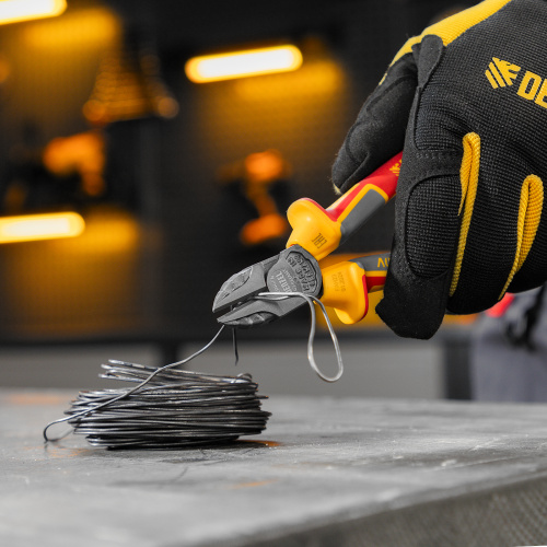 Бокорезы, диэлектрические рукоятки, до 1000 В, трехкомпонентные рукоятки, 160 мм Denzel по ценам производителя в Екатеринбурге с доставкой по всей России