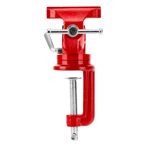 Тиски слесарные, 80 мм, настольные, поворотные, c наковальней MTX по ценам производителя в Екатеринбурге с доставкой по всей России