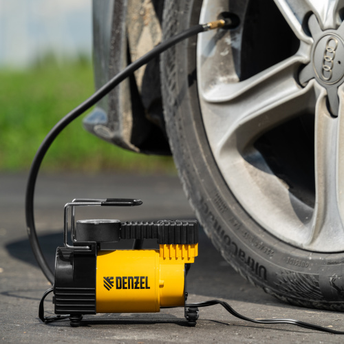 Компрессор автомобильный DС-20,12 В, 7 атм, 35 л/мин Denzel по ценам производителя в Екатеринбурге с доставкой по всей России