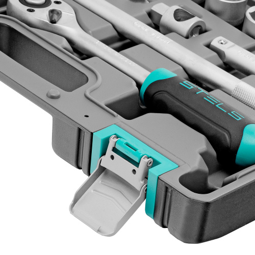 Набор инструментов, 1/2", CrV, пластиковый кейс 31 предмет Stels по ценам производителя в Екатеринбурге с доставкой по всей России