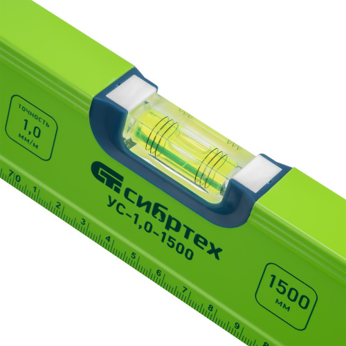 Уровень алюминиевый УС-1, 0-1500, фрезерованный, 3 глазка, рукоятки, 1500 мм Сибртех по ценам производителя в Екатеринбурге с доставкой по всей России