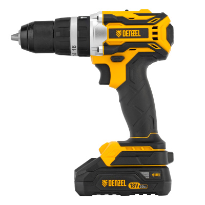 Дрель-шуруповерт аккумуляторная ударная бесщет CIDB-18-02, Li-Ion, 18 В Denzel по ценам производителя в Екатеринбурге с доставкой по всей России