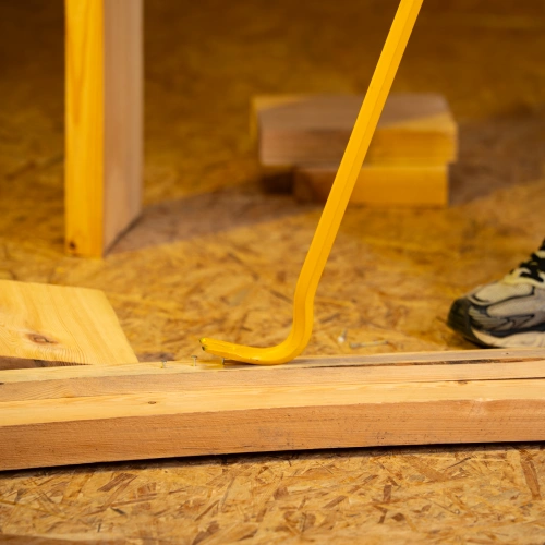 Лом-гвоздодер, 1200 мм, шестигранный 19 мм, окрашенный, сталь 65 Denzel по ценам производителя в Екатеринбурге с доставкой по всей России