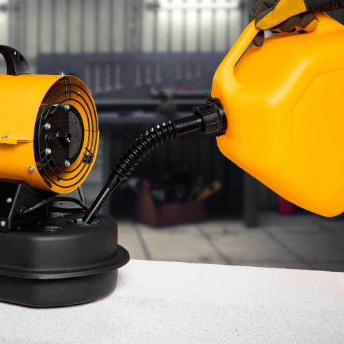 Дизельная тепловая пушка DHG-10, 10 кВт, 300 м3/ч, прямой нагрев Denzel по ценам производителя в Екатеринбурге с доставкой по всей России