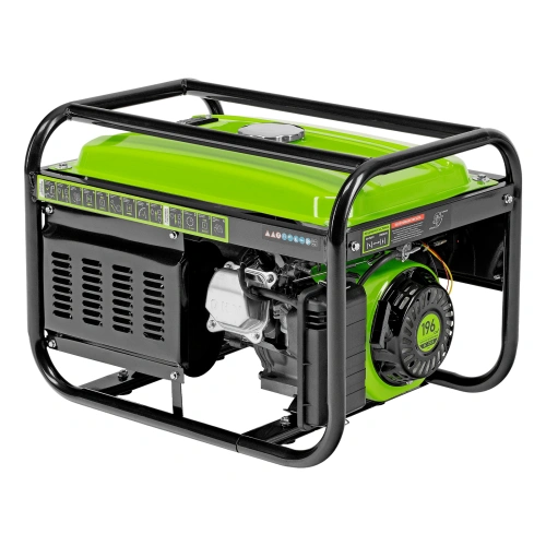 Генератор бензиновый БС-2500, 2.2 кВт, 230В, четырехтактный, 15 л, ручной стартер Сибртех по ценам производителя в Екатеринбурге с доставкой по всей России